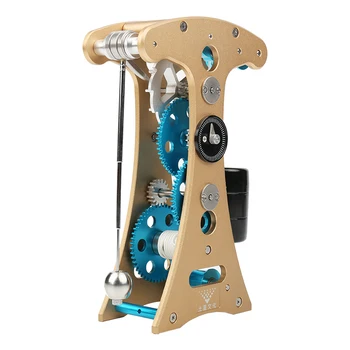 Высококачественные часы с маятником Galileo ручной сборки, металлические механические художественные украшения, подарочный набор для науки и образования