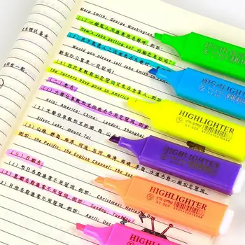 Маркерные ручки для рисования без тени, школьные канцелярские принадлежности