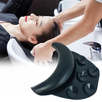 Силиконовый подголовник парикмахерская силиконовый шампунь для красоты аксессуар для шеи с присоской подушка для сна